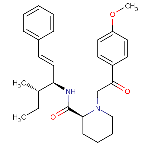 Chemical structure of BindingDB Monomer ID 50106076