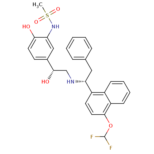 Chemical structure of BindingDB Monomer ID 50106836