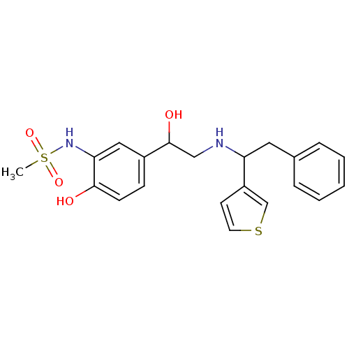 Chemical structure of BindingDB Monomer ID 50106847