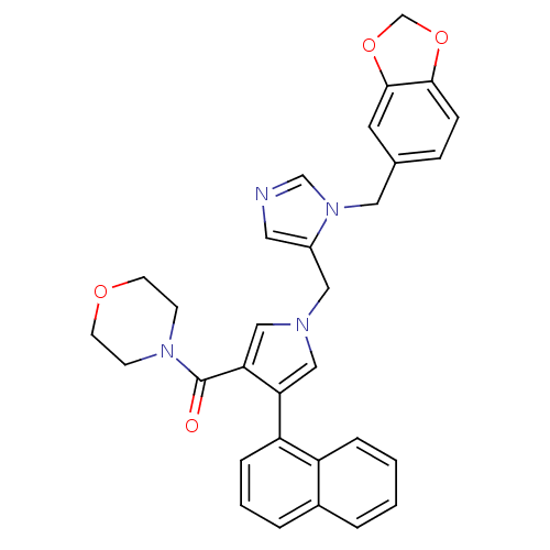 Chemical structure of BindingDB Monomer ID 50106862