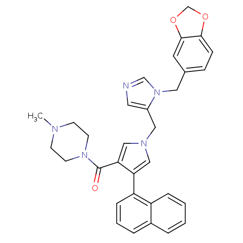 Chemical structure of BindingDB Monomer ID 50106864