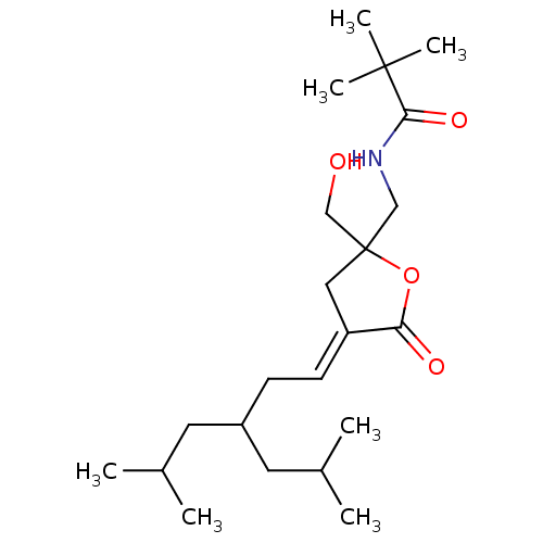 Chemical structure of BindingDB Monomer ID 50107114