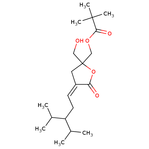 Chemical structure of BindingDB Monomer ID 50107119