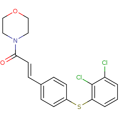 Chemical structure of BindingDB Monomer ID 50107159