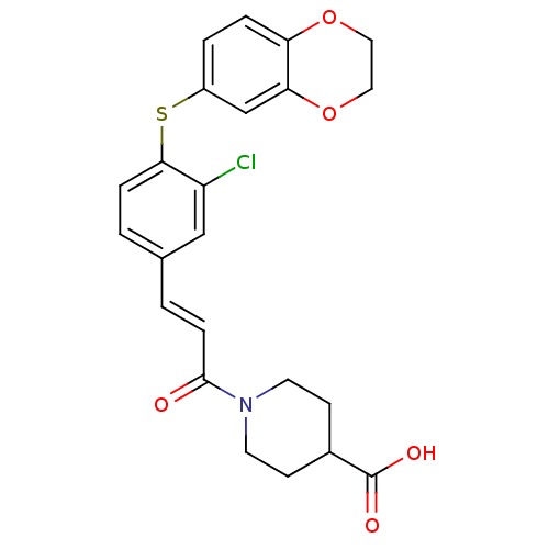 Chemical structure of BindingDB Monomer ID 50107175