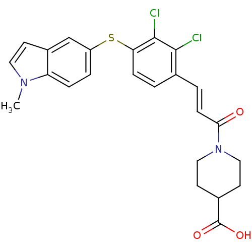 Chemical structure of BindingDB Monomer ID 50107176