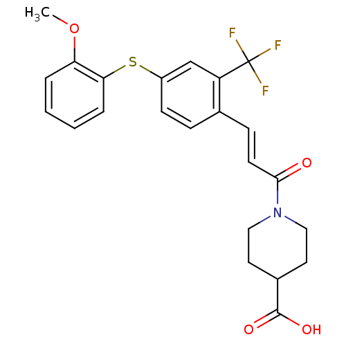 Chemical structure of BindingDB Monomer ID 50107180