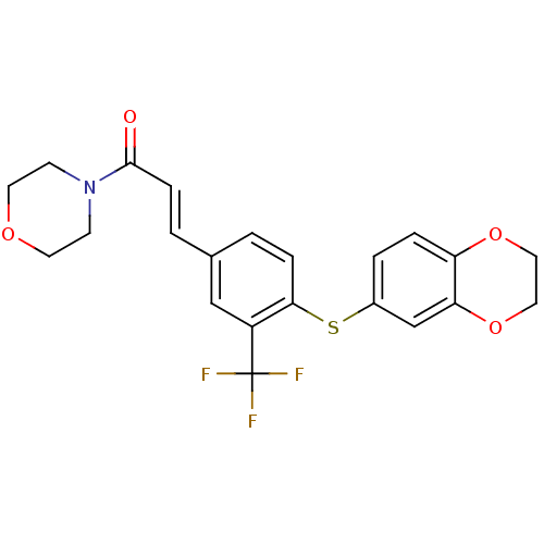Chemical structure of BindingDB Monomer ID 50107187