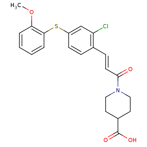 Chemical structure of BindingDB Monomer ID 50107188