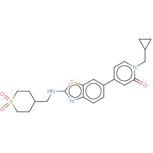 Chemical structure of BindingDB Monomer ID 50107256
