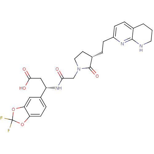 Chemical structure of BindingDB Monomer ID 50107408