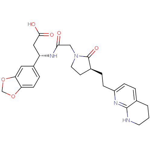Chemical structure of BindingDB Monomer ID 50107415