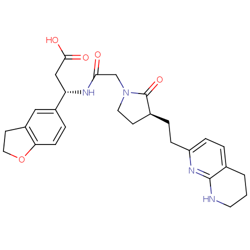Chemical structure of BindingDB Monomer ID 50107419