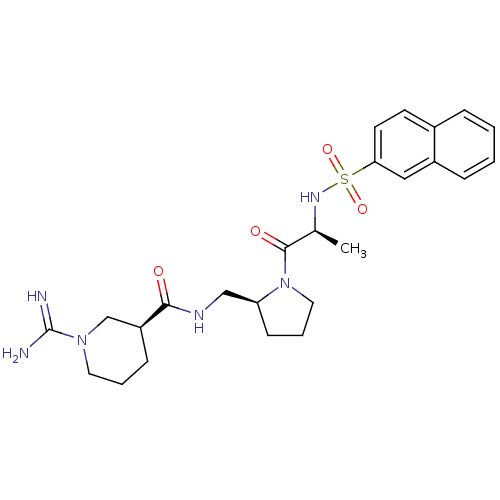 Chemical structure of BindingDB Monomer ID 50107434