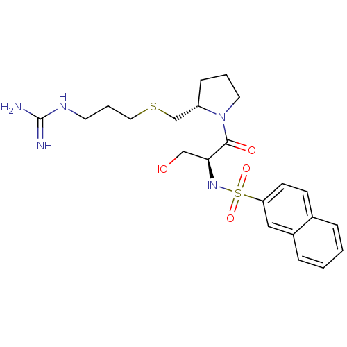 Chemical structure of BindingDB Monomer ID 50107436