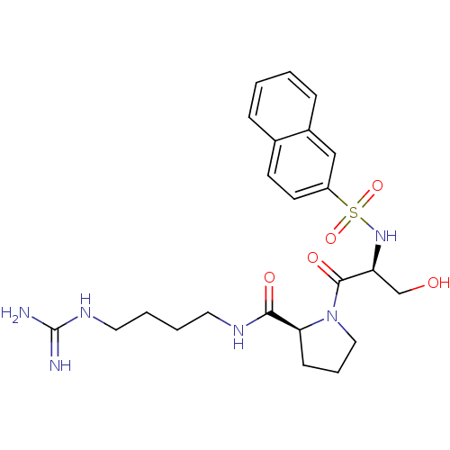 Chemical structure of BindingDB Monomer ID 50107438