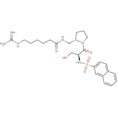 Chemical structure of BindingDB Monomer ID 50107442