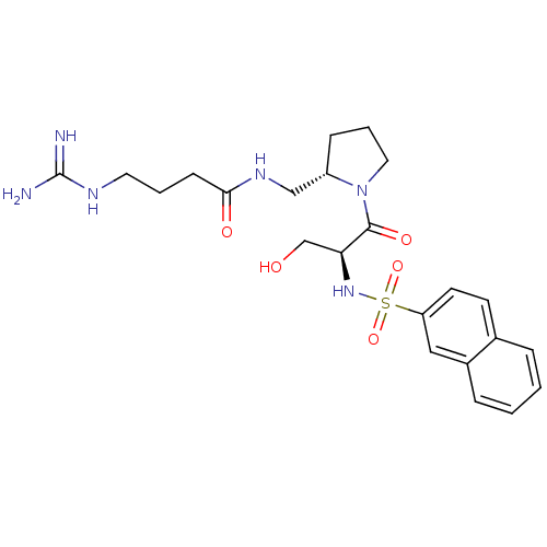 Chemical structure of BindingDB Monomer ID 50107444