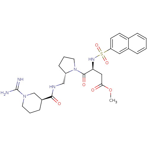 Chemical structure of BindingDB Monomer ID 50107445