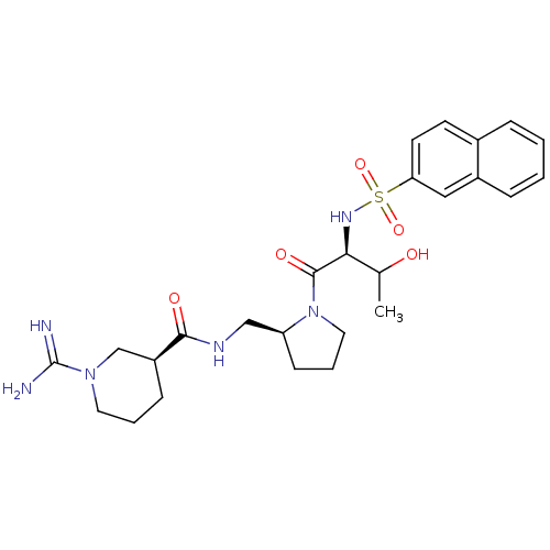 Chemical structure of BindingDB Monomer ID 50107448