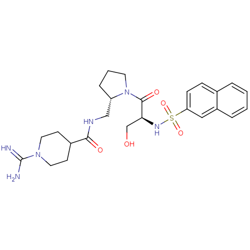 Chemical structure of BindingDB Monomer ID 50107449