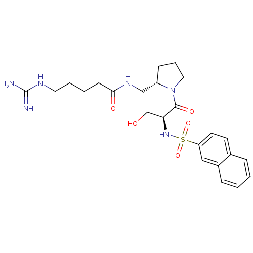 Chemical structure of BindingDB Monomer ID 50107453
