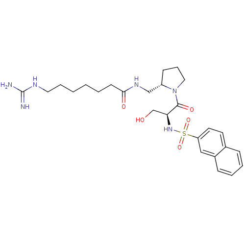 Chemical structure of BindingDB Monomer ID 50107454