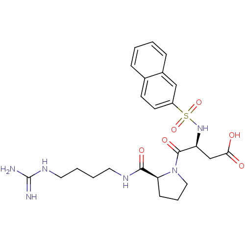 Chemical structure of BindingDB Monomer ID 50107474