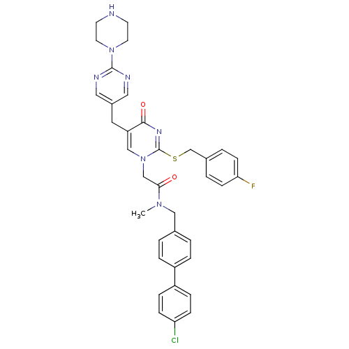 Chemical structure of BindingDB Monomer ID 50107480