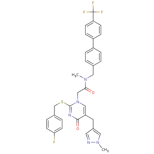 Chemical structure of BindingDB Monomer ID 50107486
