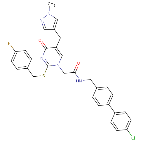 Chemical structure of BindingDB Monomer ID 50107488