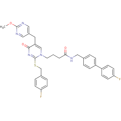 Chemical structure of BindingDB Monomer ID 50107489