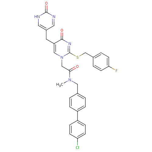 Chemical structure of BindingDB Monomer ID 50107490