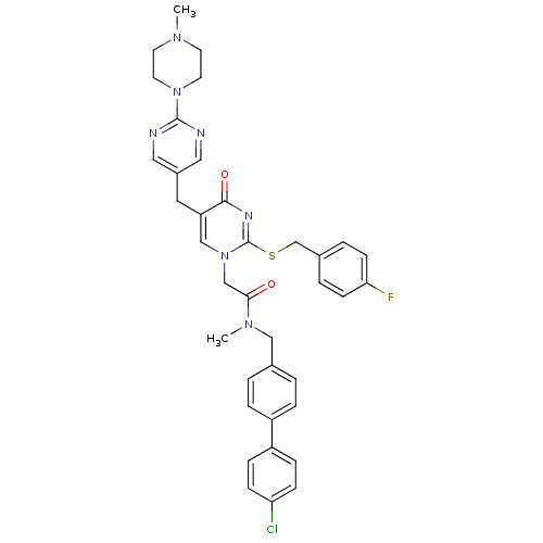 Chemical structure of BindingDB Monomer ID 50107491