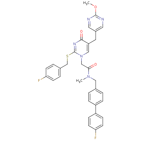 Chemical structure of BindingDB Monomer ID 50107493