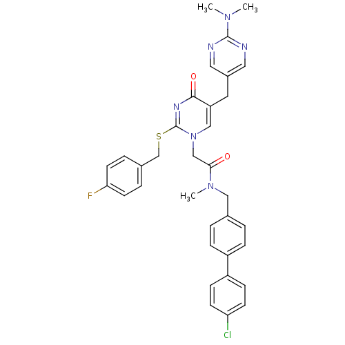 Chemical structure of BindingDB Monomer ID 50107494