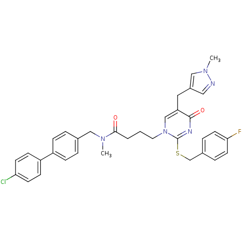 Chemical structure of BindingDB Monomer ID 50107497