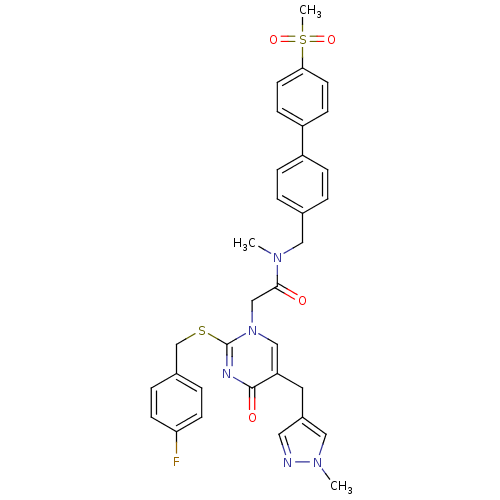Chemical structure of BindingDB Monomer ID 50107500