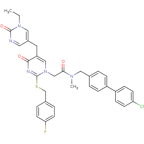 Chemical structure of BindingDB Monomer ID 50107501