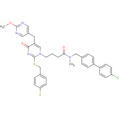 Chemical structure of BindingDB Monomer ID 50107506