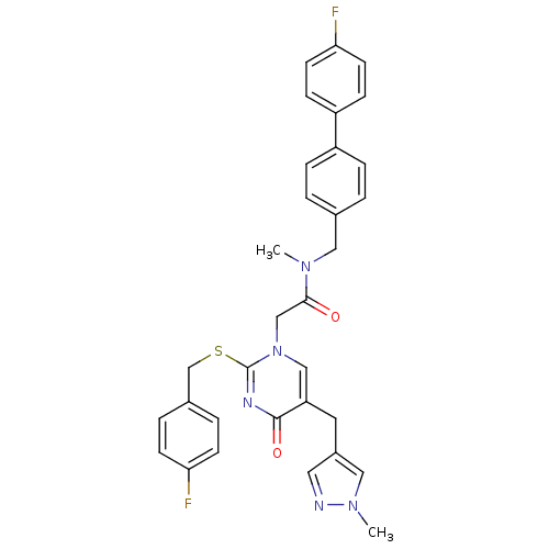 Chemical structure of BindingDB Monomer ID 50107508
