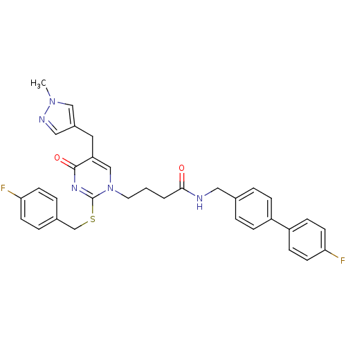 Chemical structure of BindingDB Monomer ID 50107510