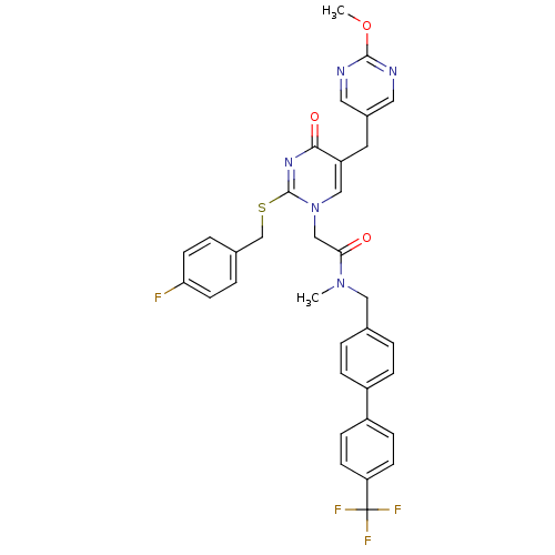 Chemical structure of BindingDB Monomer ID 50107512