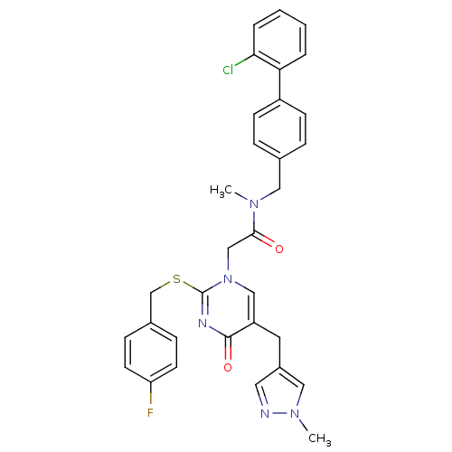 Chemical structure of BindingDB Monomer ID 50107513