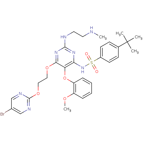 Chemical structure of BindingDB Monomer ID 50107555