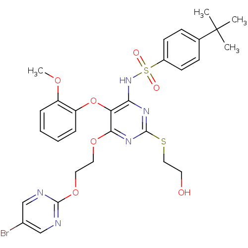 Chemical structure of BindingDB Monomer ID 50107558