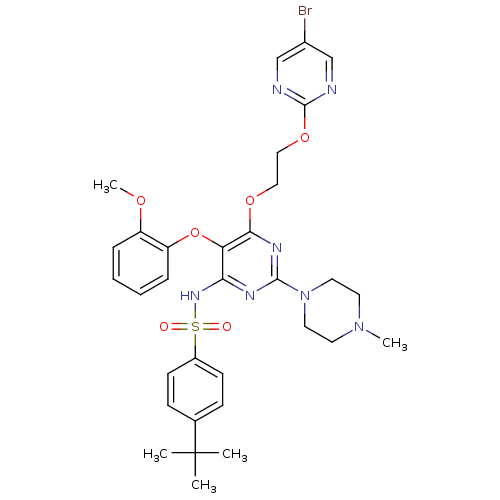 Chemical structure of BindingDB Monomer ID 50107560
