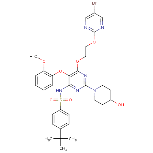Chemical structure of BindingDB Monomer ID 50107562