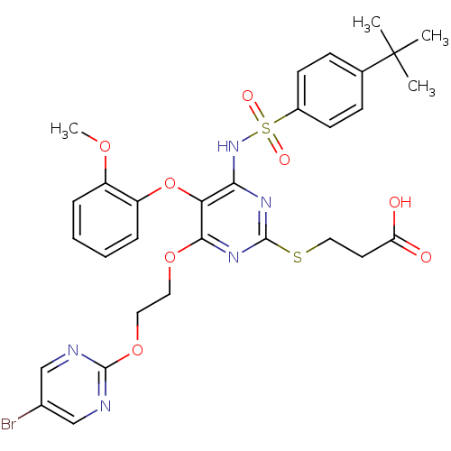 Chemical structure of BindingDB Monomer ID 50107563
