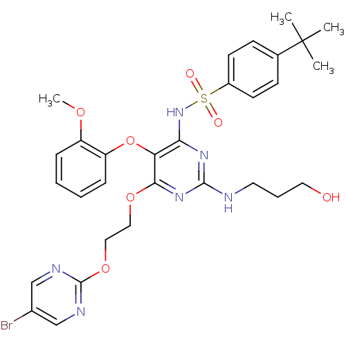 Chemical structure of BindingDB Monomer ID 50107566
